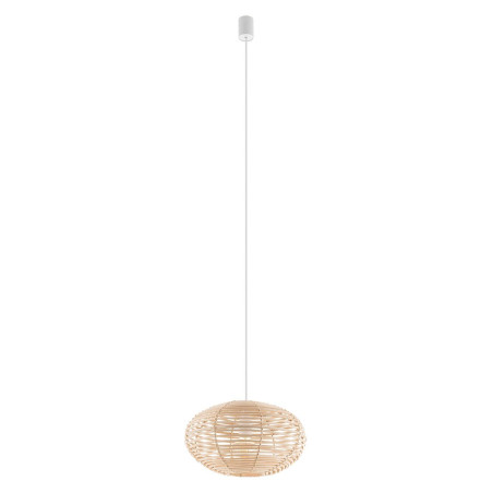 Lampa wisząca rattanowa o kulistym kształcie Rattan 40cm Nowodvorski