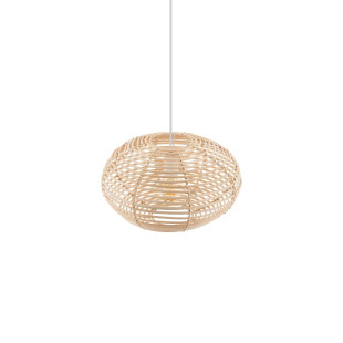 Lampa wisząca rattanowa o kulistym kształcie Rattan 40cm Nowodvorski