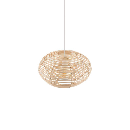 Lampa wisząca rattanowa o kulistym kształcie Rattan 40cm Nowodvorski