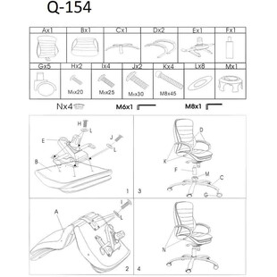 Fotel gabinetowy Signal Q-154 - Skórzany, Czarny | Komfort i Ergonomia