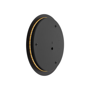 Kinkiet okrągły Ring LED 3000K 35cm czarny Nowodvorski