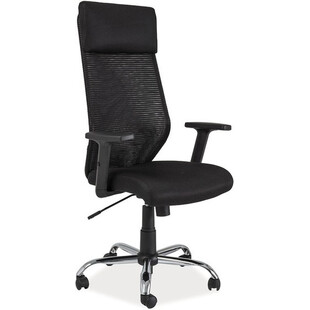 Fotel biurowy Signal Q-211 czarny - Komfort i ergonomia