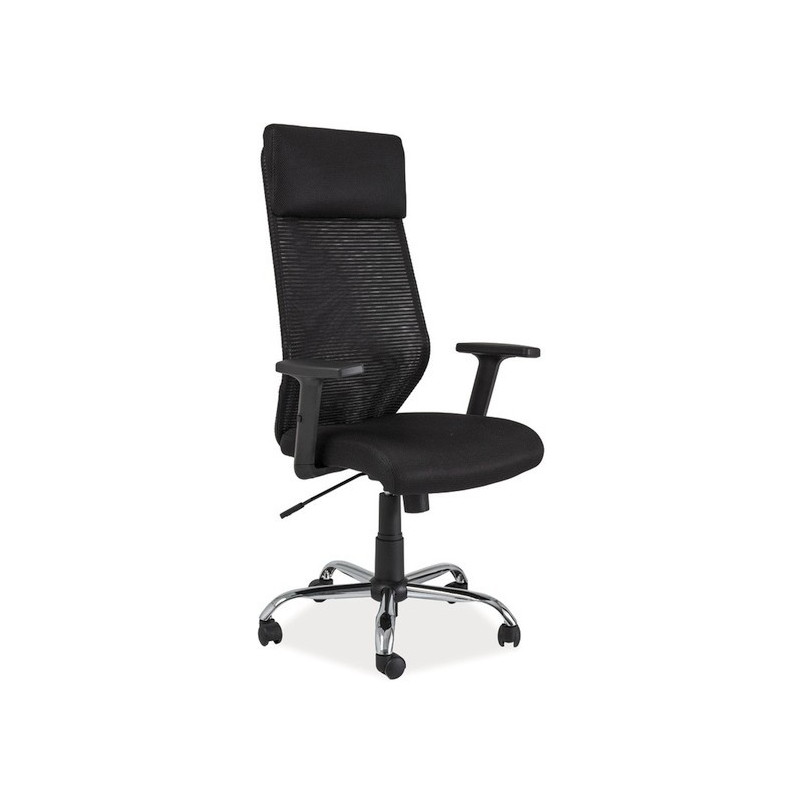 Fotel biurowy Signal Q-211 czarny - Komfort i ergonomia
