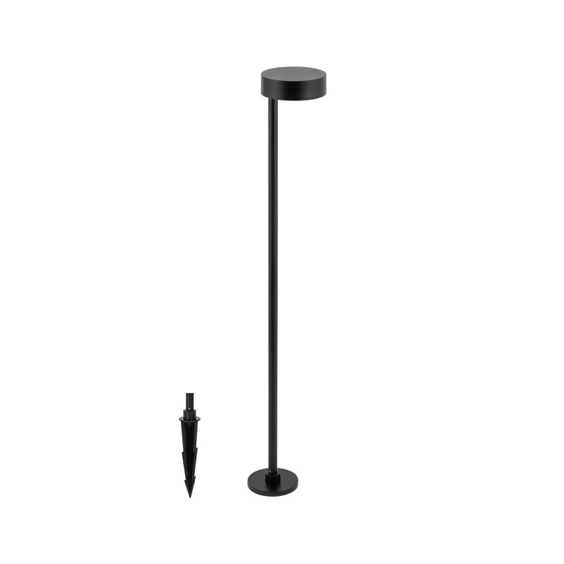 Słupek ogrodowy nowoczesny Ruby 100cm LED 3000K IP54 czarny Nowodvorski