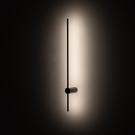 Kinkiet podłużny minimalistyczny Saber LED 80cm 4000K oliwkowy Nowodvorski