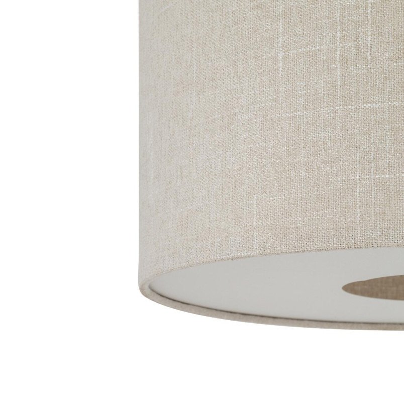 Lampa podłogowa klasyczna z abażurem Santana 163cm kremowy / szczotkowane złoto  Nowodvorski