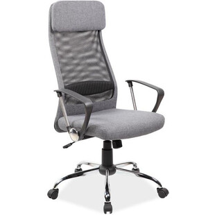 Fotel biurowy Signal Q-345 szary - Komfort i ergonomia