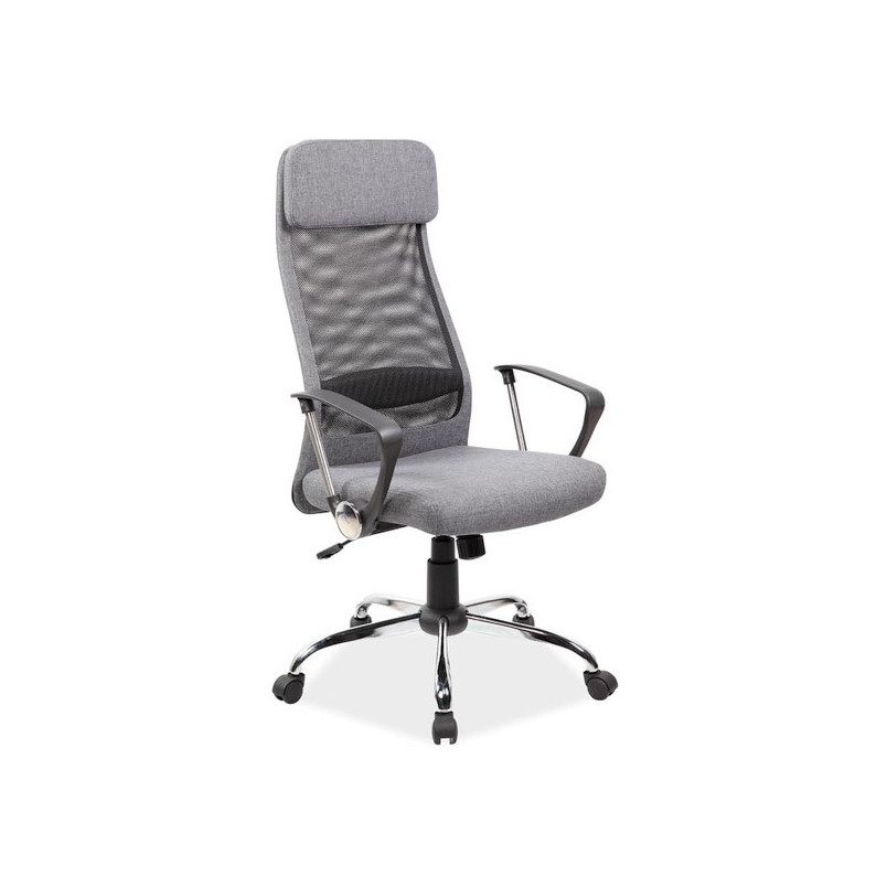 Fotel biurowy Signal Q-345 szary - Komfort i ergonomia