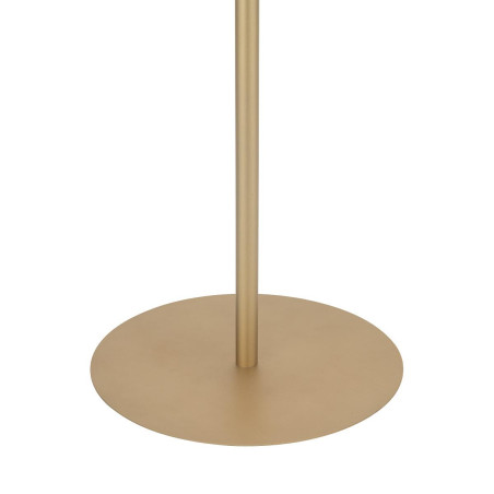 Lampa podłogowa klasyczna z abażurem Santana 163cm kremowy / szczotkowane złoto  Nowodvorski