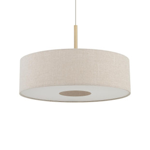 Lampa wisząca z abażurem Santana 65cm kremowa Nowodvorski