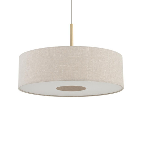 Lampa wisząca z abażurem Santana 65cm kremowa Nowodvorski