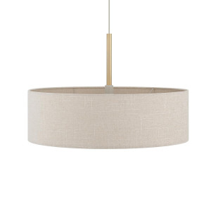 Lampa wisząca z abażurem Santana 65cm kremowa Nowodvorski