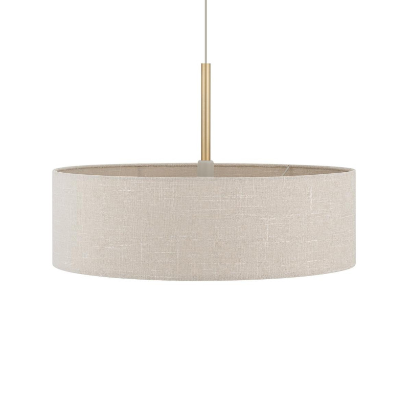 Lampa wisząca z abażurem Santana 65cm kremowa Nowodvorski