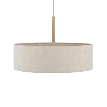 Lampa wisząca z abażurem Santana 65cm kremowa Nowodvorski