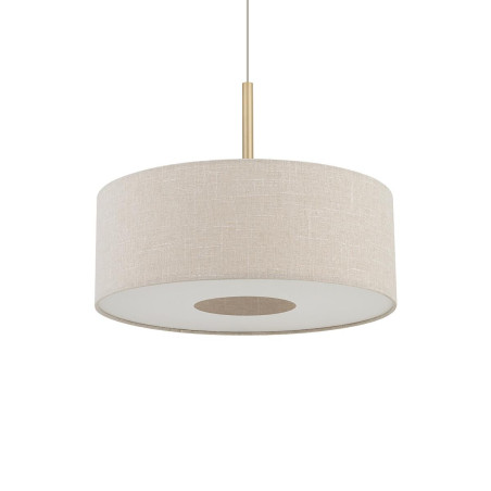 Lampa wisząca z abażurem Santana 50cm kremowa Nowodvorski