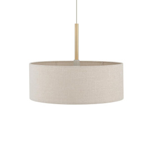 Lampa wisząca z abażurem Santana 50cm kremowa Nowodvorski