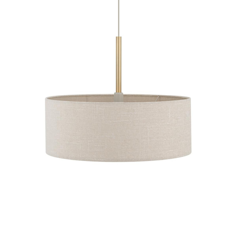 Lampa wisząca z abażurem Santana 50cm kremowa Nowodvorski