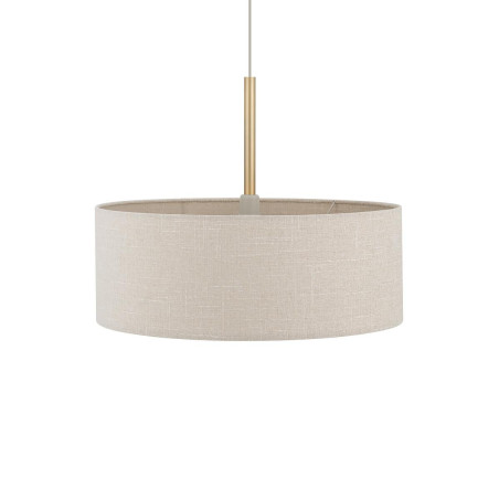 Lampa wisząca z abażurem Santana 50cm kremowa Nowodvorski