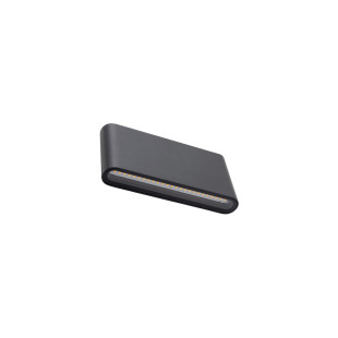 Kinkiet elewacyjny Semi 17,5cm IP54 LED 3000K czarny Nowodvorski