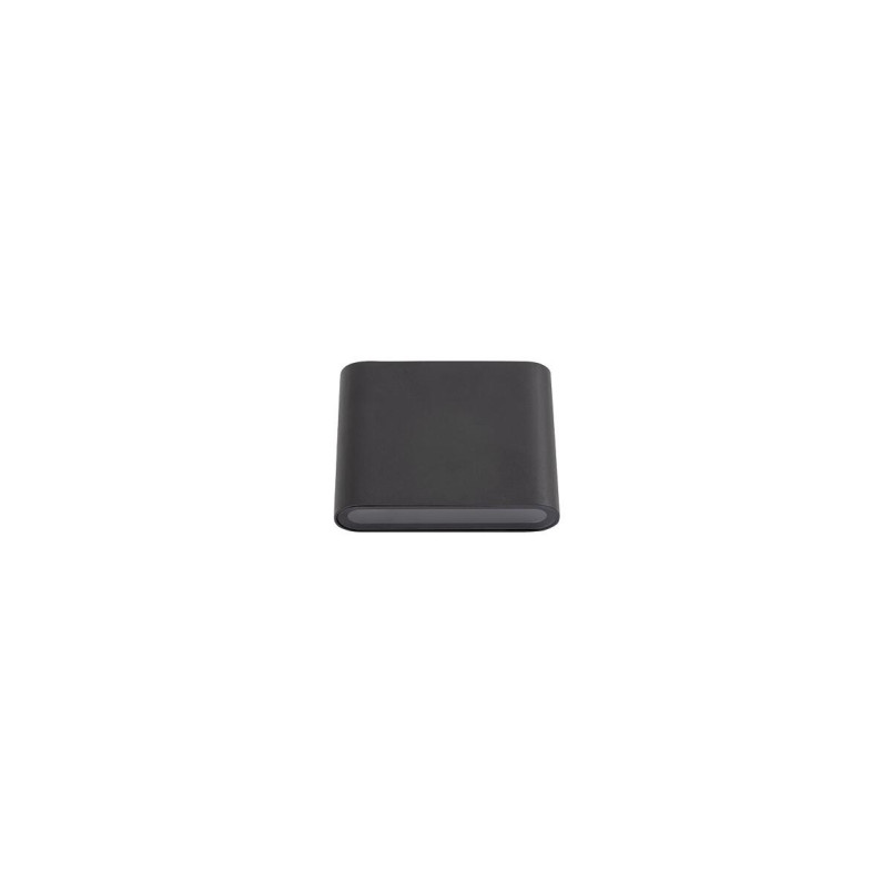 Kinkiet elewacyjny Semi 11cm IP54 LED 3000K czarny Nowodvorski
