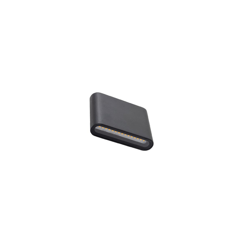 Kinkiet elewacyjny Semi 11cm IP54 LED 3000K czarny Nowodvorski