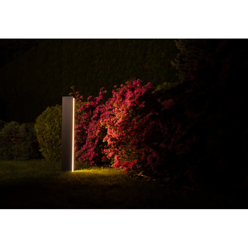 Słupek ogrodowy nowoczesny Slit 70cm LED 3000K czarny Nowodvorski