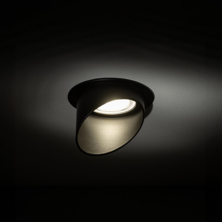 Lampa podtynkowa - downlight Solta 7,5cm czarny Nowodvorski
