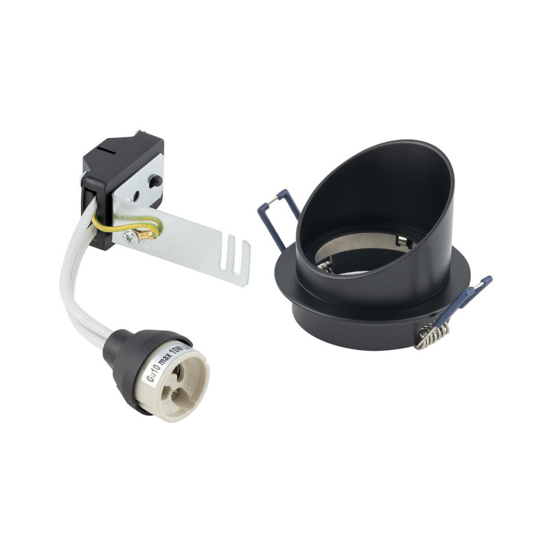 Lampa podtynkowa - downlight Solta 7,5cm czarny Nowodvorski