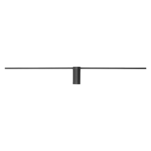 Kinkiet podłużny minimalistyczny Spin 99cm LED 4000K czarny Nowodvorski