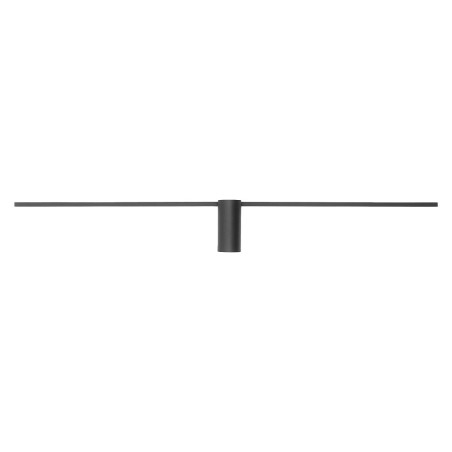 Kinkiet podłużny minimalistyczny Spin 99cm LED 4000K czarny Nowodvorski