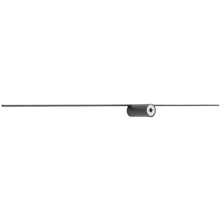 Kinkiet podłużny minimalistyczny Spin 120cm LED 4000K czarny Nowodvorski
