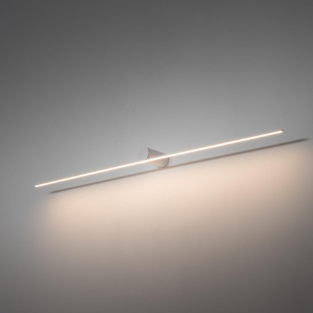 Kinkiet podłużny minimalistyczny Spin 120cm LED 3000K biały Nowodvorski