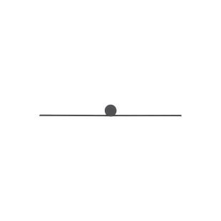 Kinkiet podłużny minimalistyczny Spin 66cm LED 4000K biały Nowodvorski