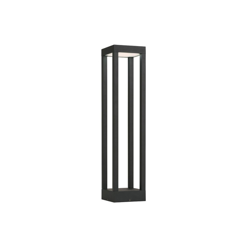 Lampa zewnętrzna stojąca nowoczesna Structure 50cm LED 3000K czarna Nowodvorski