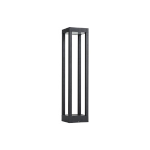 Lampa zewnętrzna stojąca nowoczesna Structure 50cm LED 3000K czarna Nowodvorski
