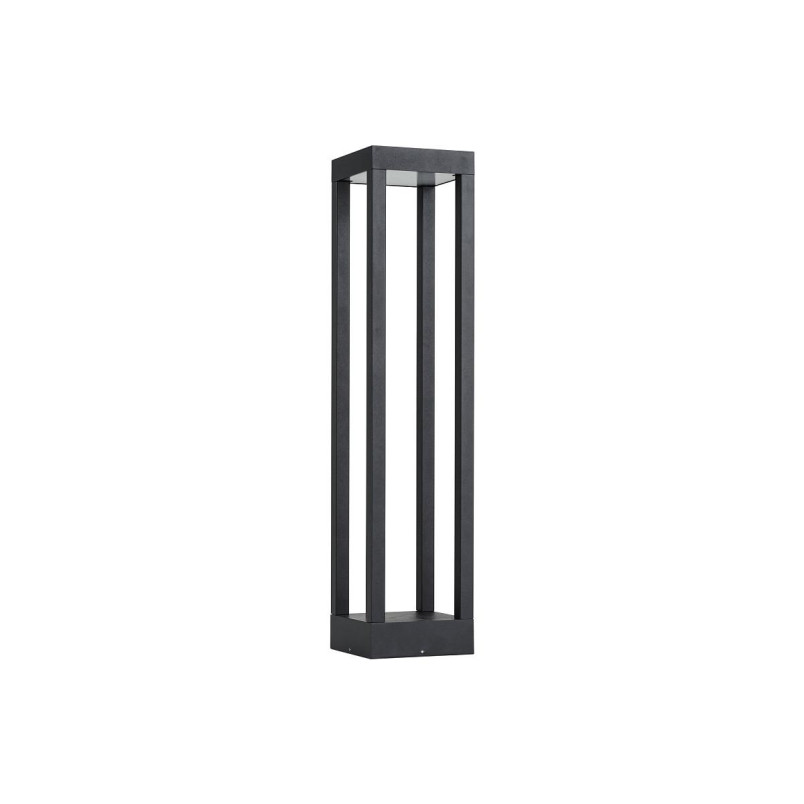 Lampa zewnętrzna stojąca nowoczesna Structure 50cm LED 3000K czarna Nowodvorski