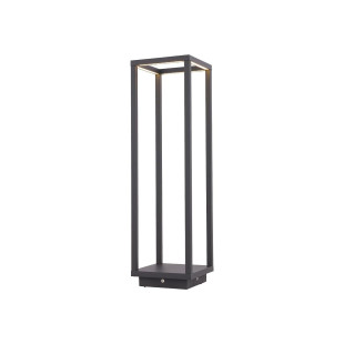 Słupek ogrodowy nowoczesny Symmetry 50cm LED 3000K IP54 grafitowy Nowodvorski