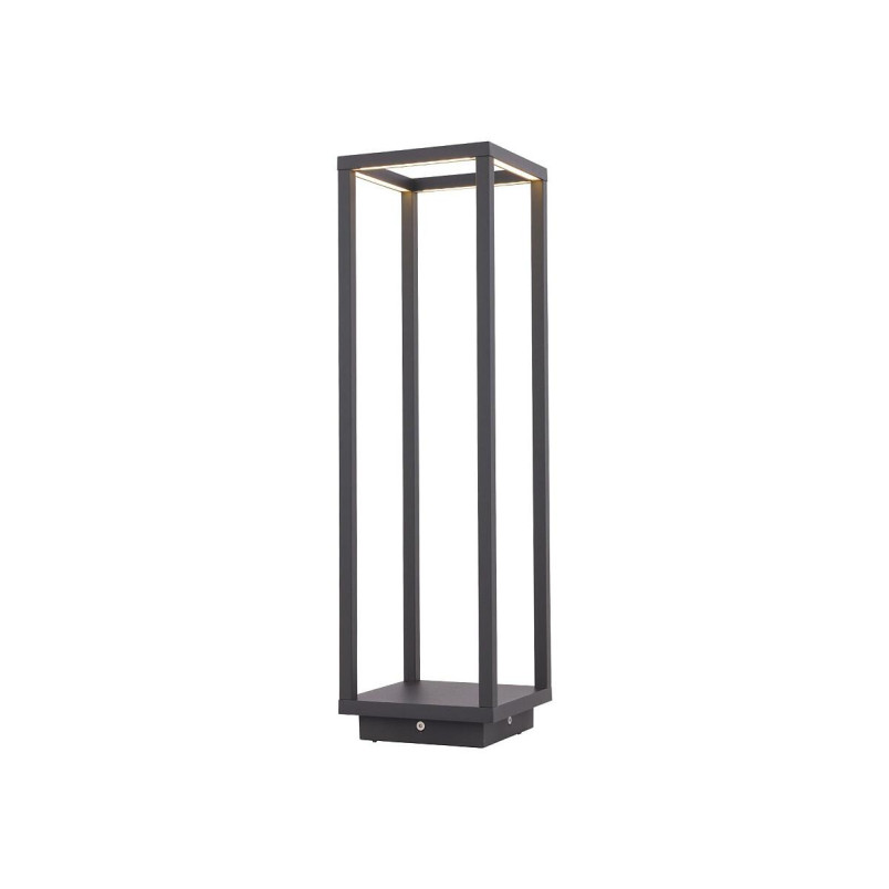 Słupek ogrodowy nowoczesny Symmetry 50cm LED 3000K IP54 grafitowy Nowodvorski