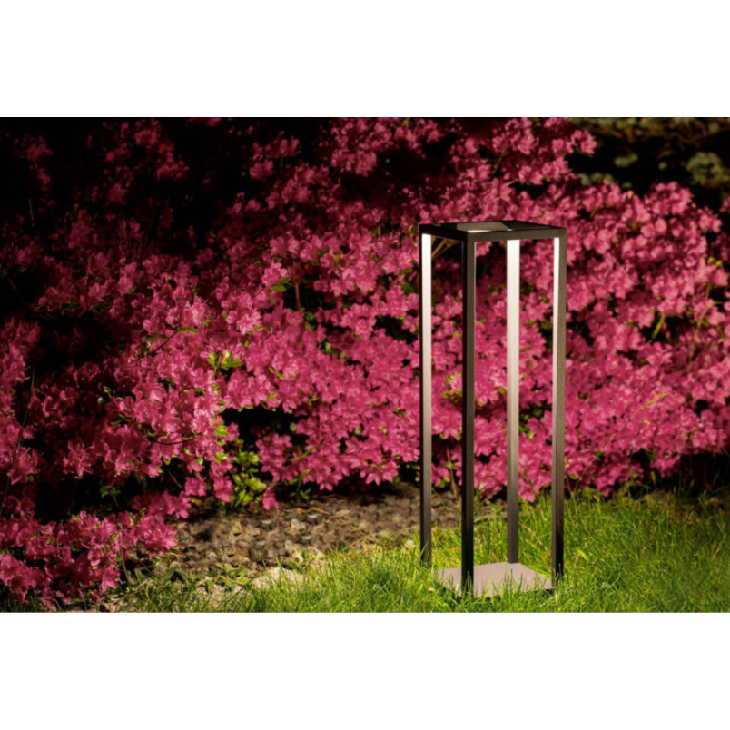 Słupek ogrodowy nowoczesny Symmetry 50cm LED 3000K IP54 grafitowy Nowodvorski