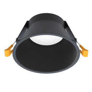 Lampa spot podtynkowa Uno 14cm czarna Nowodvorski