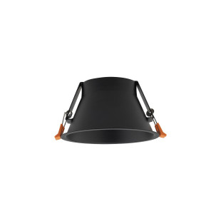 Lampa spot podtynkowa Uno 14cm czarna Nowodvorski