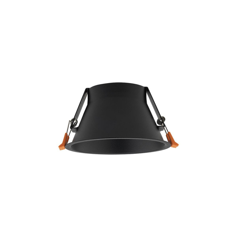 Lampa spot podtynkowa Uno 14cm czarna Nowodvorski