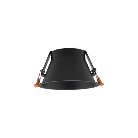 Lampa spot podtynkowa Uno 14cm czarna Nowodvorski