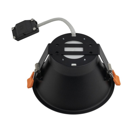 Lampa spot podtynkowa Uno 14cm czarna Nowodvorski