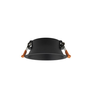 Lampa spot podtynkowa Uno 12cm czarna Nowodvorski