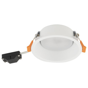 Lampa spot podtynkowa Uno 12cm biała Nowodvorski