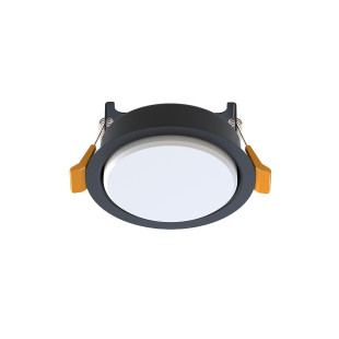 Lampa spot podtynkowa Uno 9,5cm czarna Nowodvorski