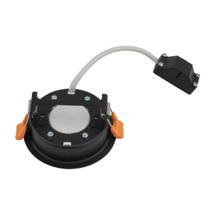 Lampa spot podtynkowa Uno 9,5cm czarna Nowodvorski