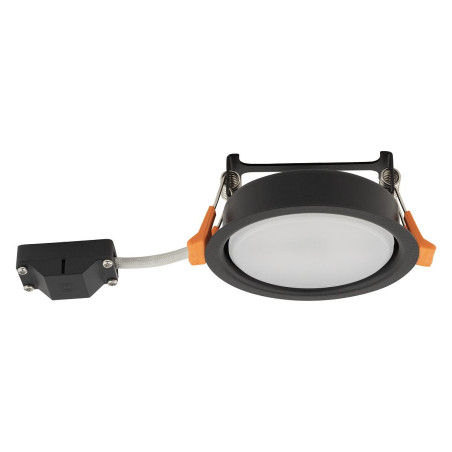 Lampa spot podtynkowa Uno 9,5cm czarna Nowodvorski