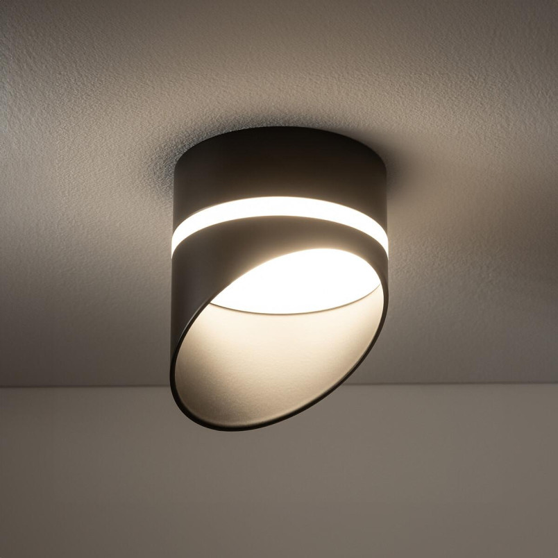 Lampa spot podtynkowa o nieregularnym kształcie Vis 8,5cm czarna Nowodvorski